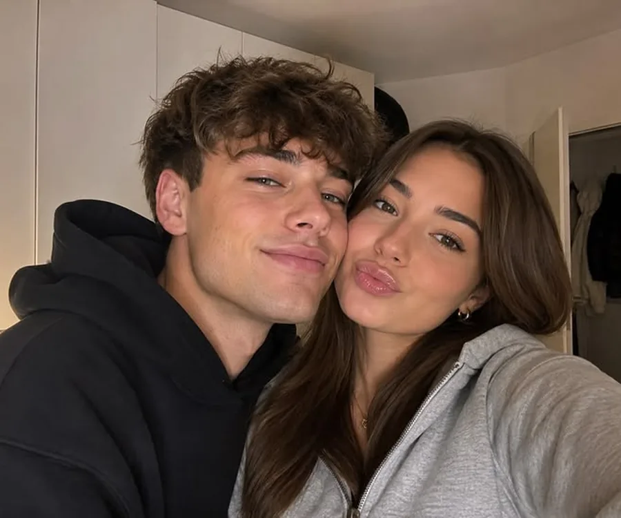Benjamin C. with his partner