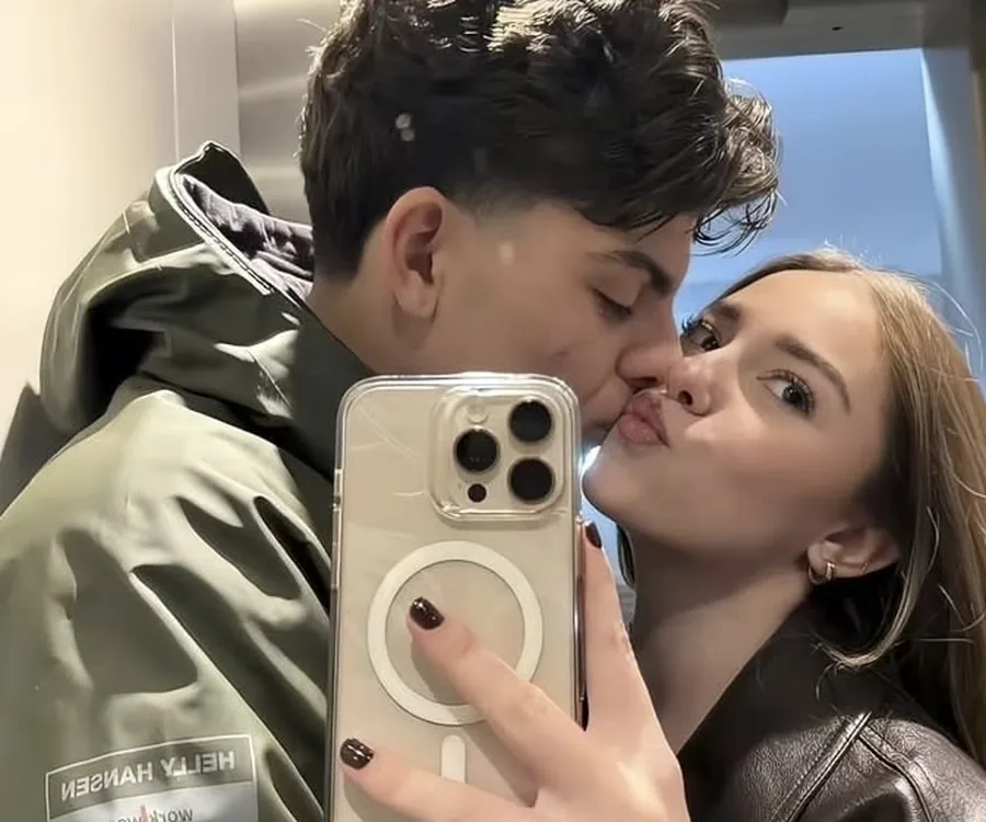 Chris B. with his partner