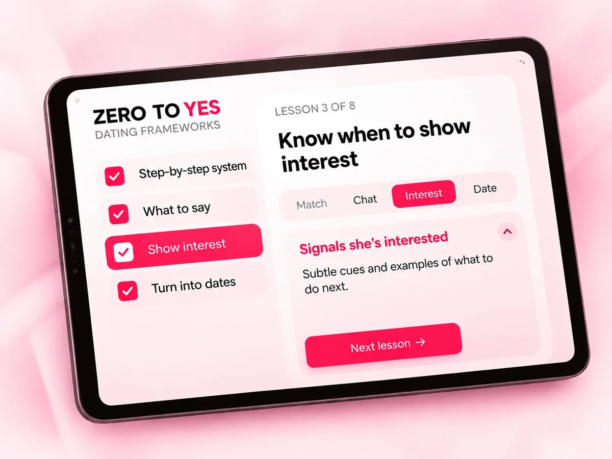 Dating Frameworks preview