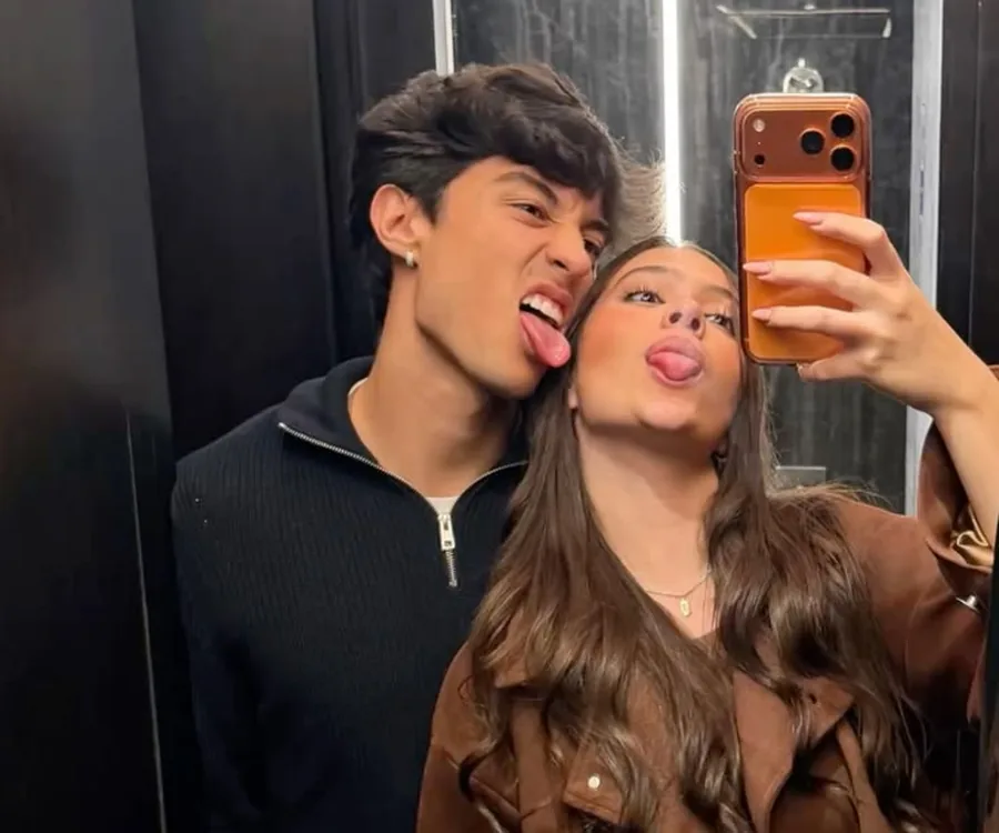 Nathan B. with his partner